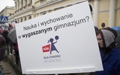 Protest przeciwko reformie edukacji