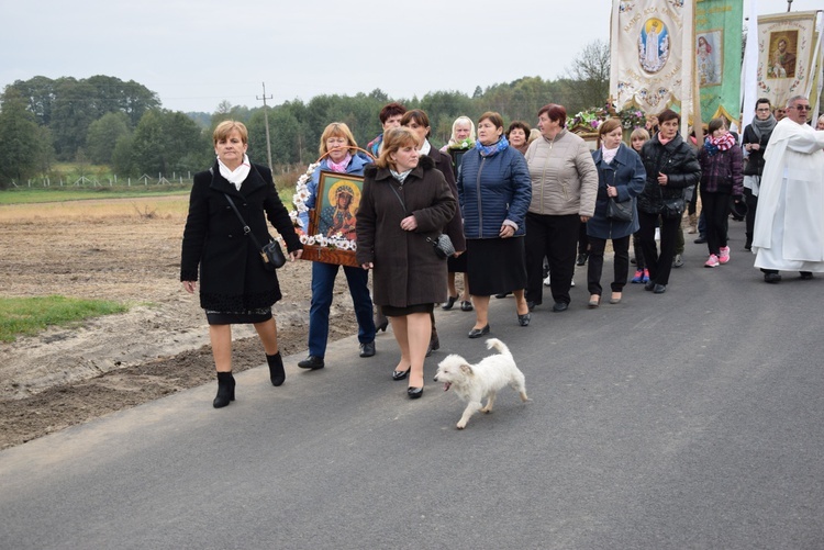 Powitanie ikony MB Częstochowskiej w Kochanowie