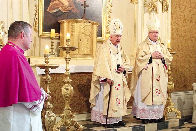 Eucharystii w zamkowej kaplicy przewodniczył abp Wojciech Ziemba.