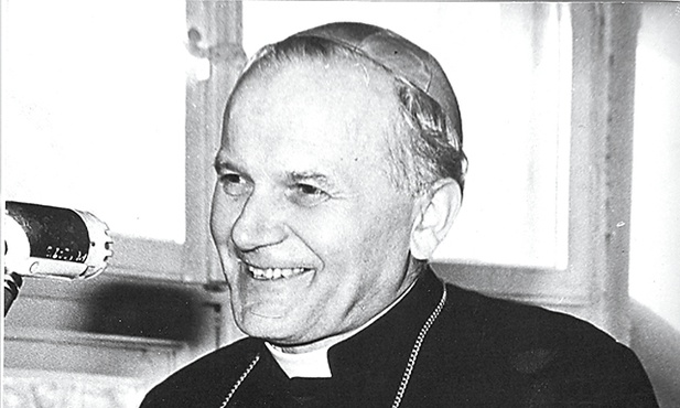 ▲	Karol Wojtyła na KUL.