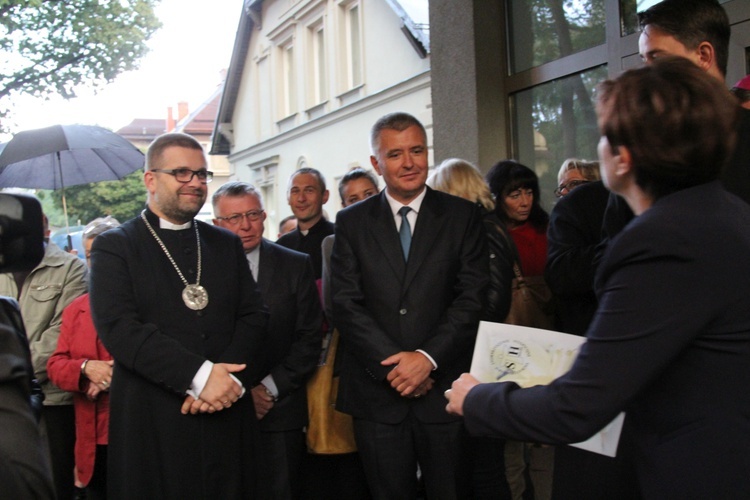 Poświęcenie Hospicjum im. św. Jana Pawła II w Bielsku-Białej