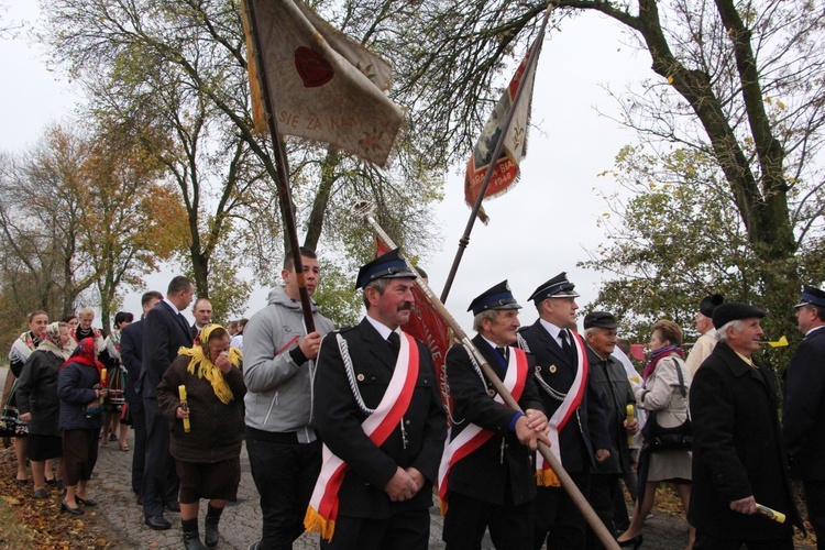 Powitanie ikony MB Częstochowskiej w Białyninie