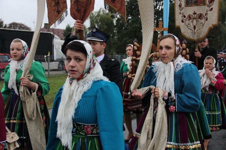 Powitanie ikony MB Częstochowskiej w Głuchowie