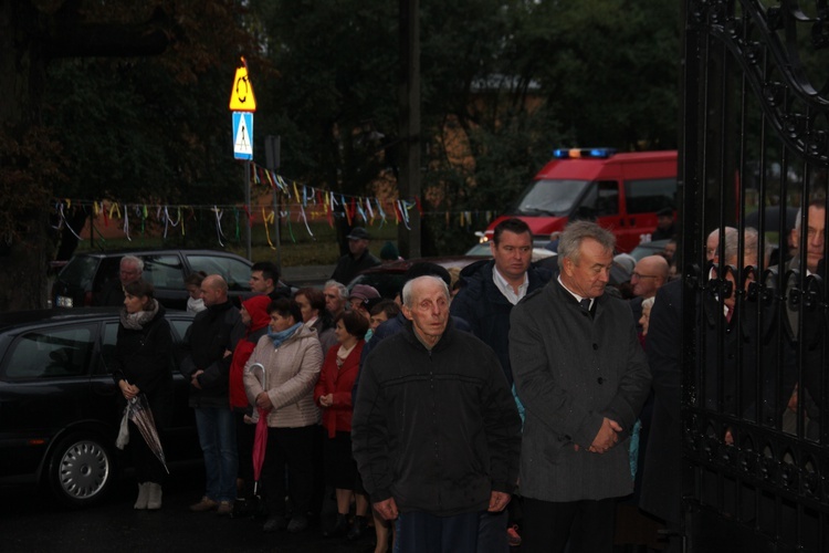 Powitanie ikony MB Częstochowskiej w Głuchowie