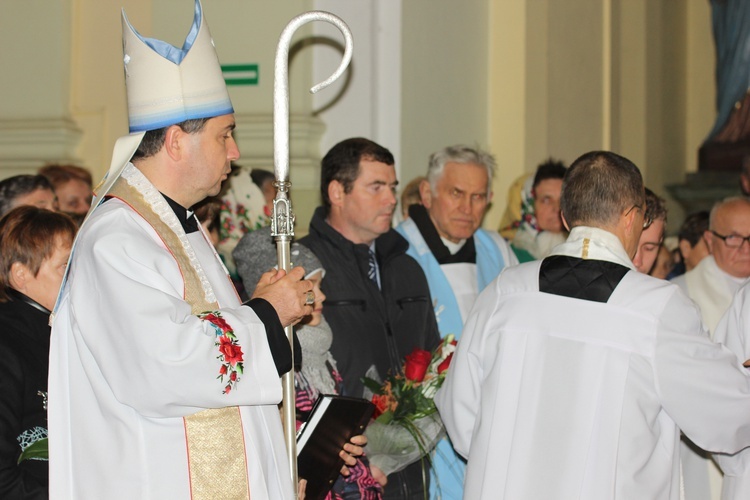 Powitanie ikony MB Częstochowskiej w Głuchowie