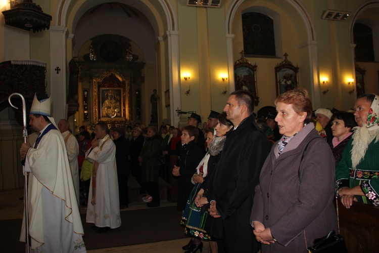 Powitanie ikony MB Częstochowskiej w Głuchowie