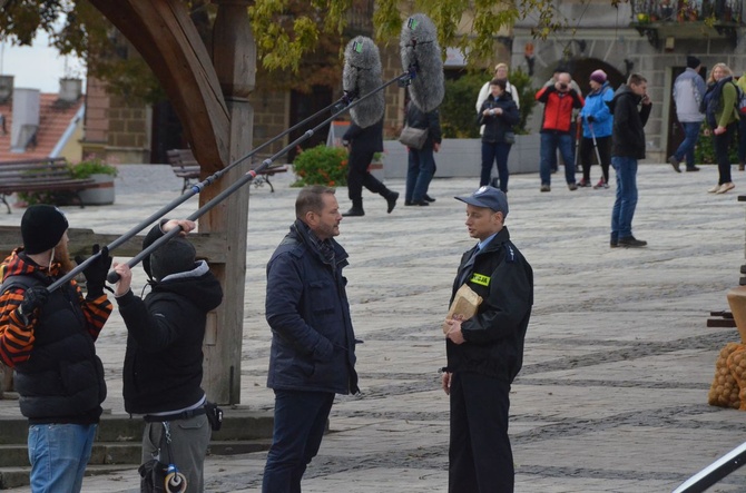 Na planie "Ojca Mateusza"