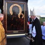 Powitanie ikony MB Częstochowskiej w Wysokienicach