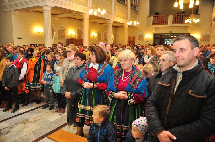 Powitanie ikony MB Częstochowskiej w Wysokienicach