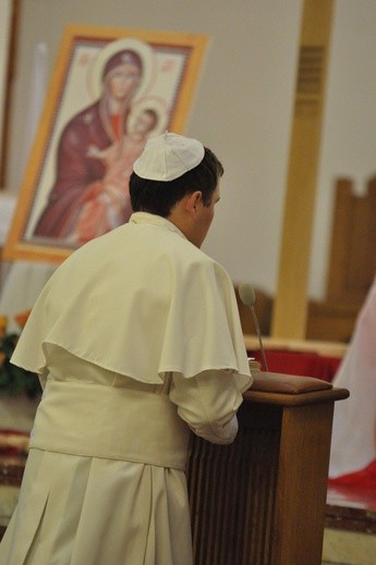 Różaniec ze świętymi w Krościenku