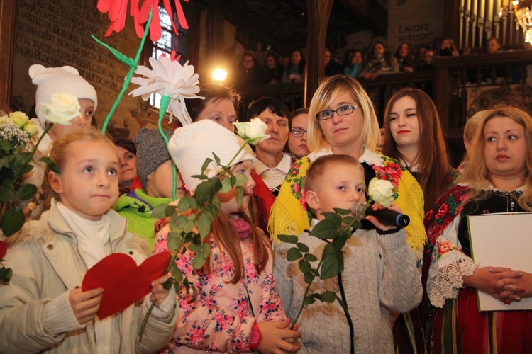 Powitanie ikony MB Częstochowskiej w Boguszycach