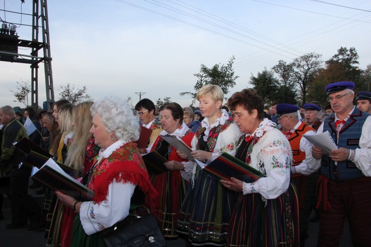 Powitanie ikony MB Częstochowskiej w Boguszycach