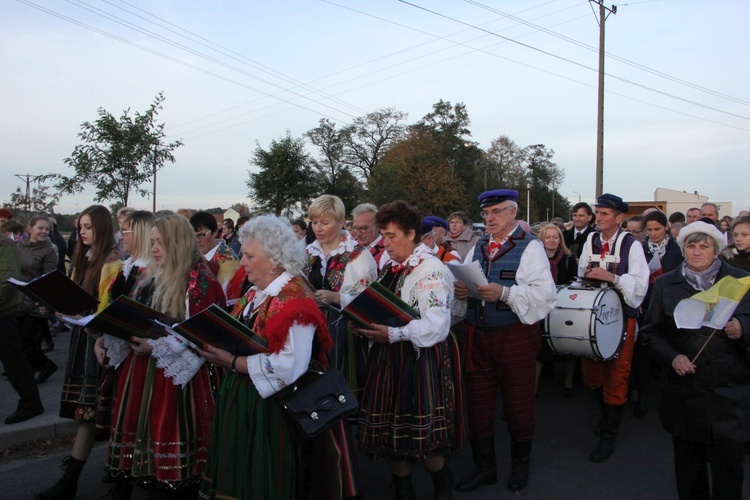 Powitanie ikony MB Częstochowskiej w Boguszycach