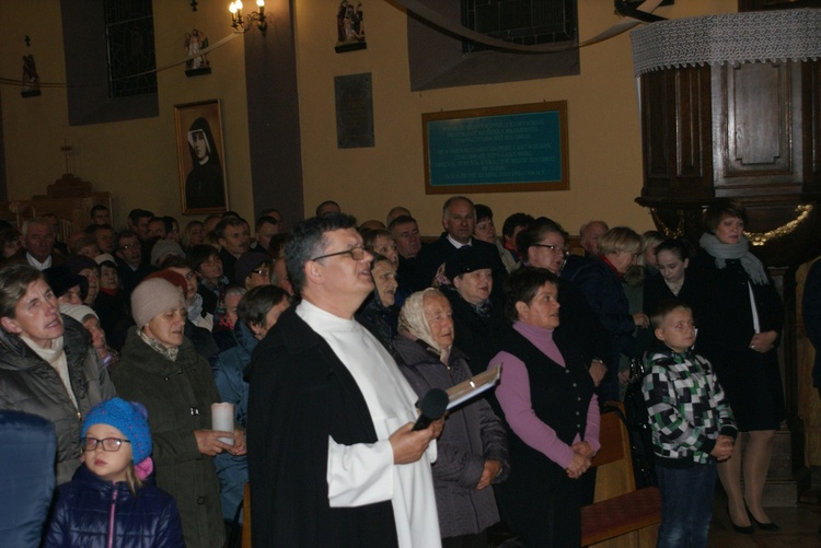 Powitanie ikony MB Częstochowskiej w Cielądzu