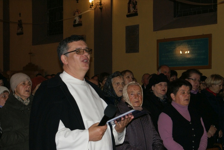 Powitanie ikony MB Częstochowskiej w Cielądzu