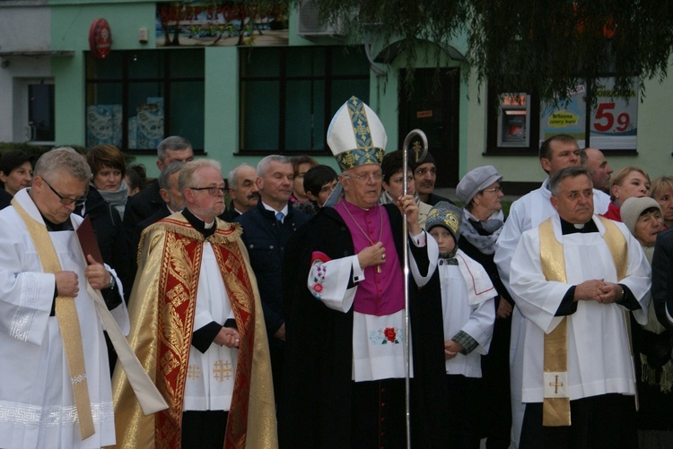 Powitanie ikony MB Częstochowskiej w Cielądzu