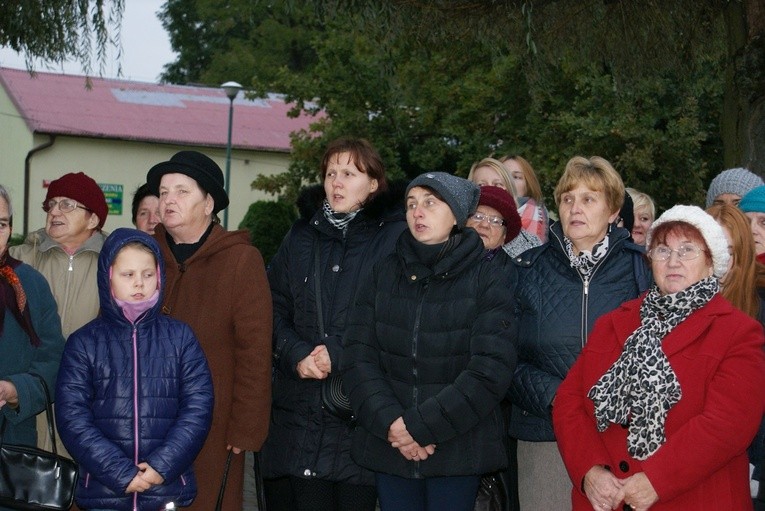 Powitanie ikony MB Częstochowskiej w Cielądzu