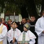 Powitanie ikony MB Częstochowskiej w Cielądzu