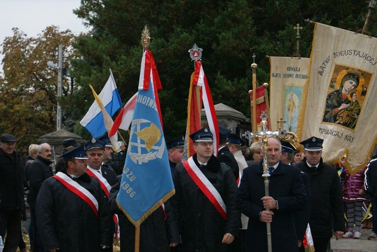 Powitanie ikony MB Częstochowskiej w Cielądzu