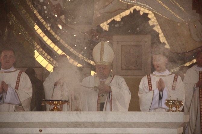 Konsekracja kościoła na Białych Morzach