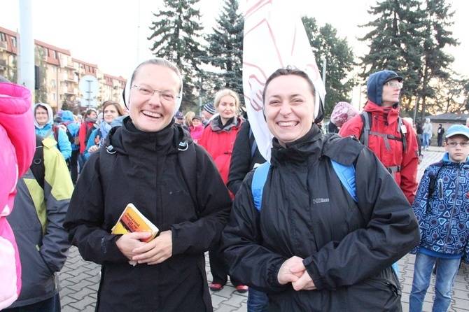 Pielgrzymka malowana uśmiechami