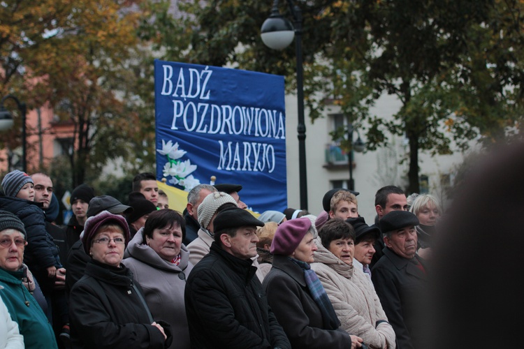 Powitanie ikony MB Częstochowskiej w Rawie Mazowieckiej