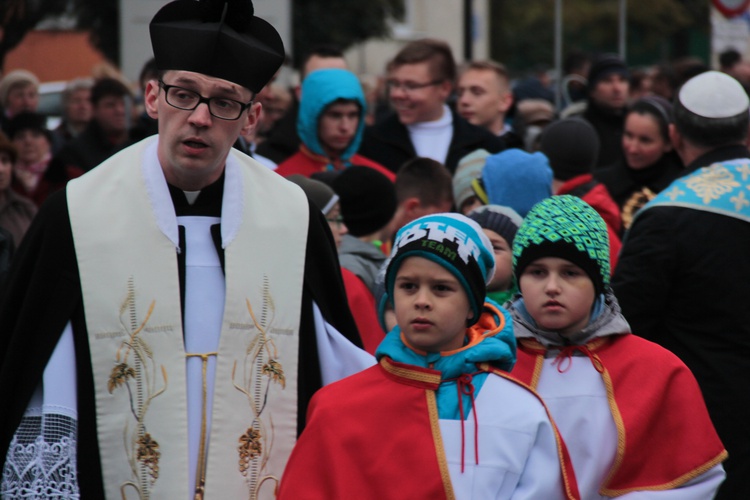 Powitanie ikony MB Częstochowskiej w Rawie Mazowieckiej