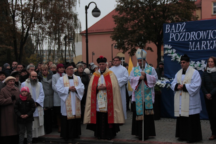 Powitanie ikony MB Częstochowskiej w Rawie Mazowieckiej