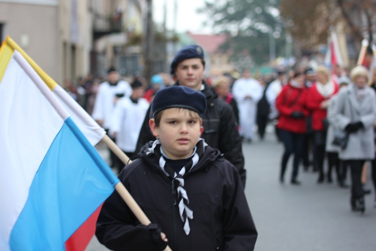 Powitanie ikony MB Częstochowskiej w Rawie Mazowieckiej