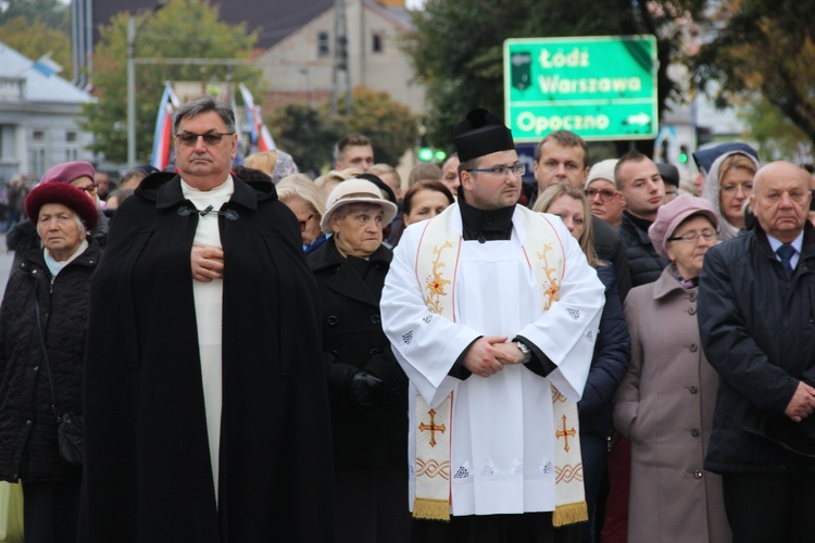 Powitanie ikony MB Częstochowskiej w Rawie Mazowieckiej