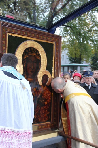 Powitanie ikony MB Częstochowskiej w Rawie Mazowieckiej