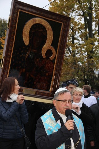Powitanie ikony MB Częstochowskiej w Rawie Mazowieckiej