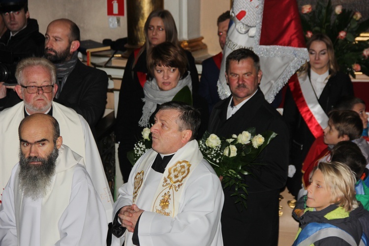 Powitanie ikony MB Częstochowskiej w Rawie Mazowieckiej