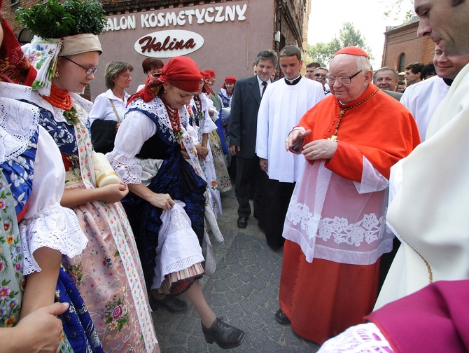 Kard. Gulbinowicz w obiektywie "Gościa"