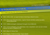 Festiwal "Na pielgrzymich szlakach", Piekary Śląskie, 22 października