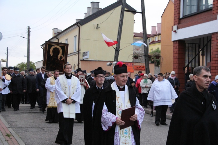 Powitanie ikony MB Częstochowskiej u oo. pasjonistów