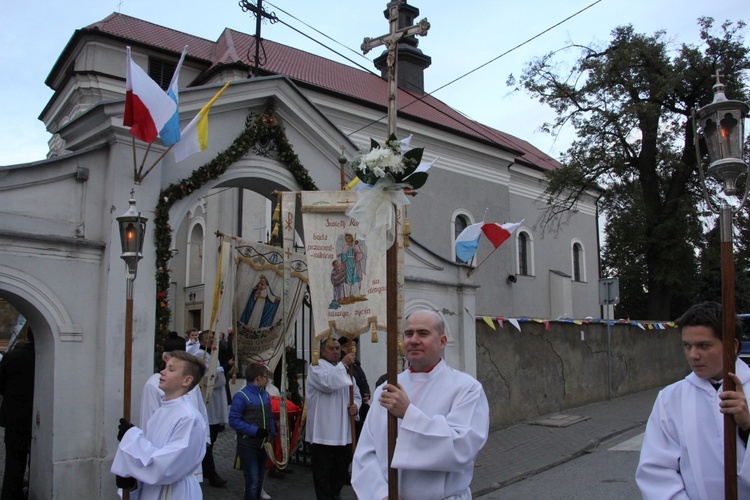 Powitanie ikony MB Częstochowskiej u oo. pasjonistów