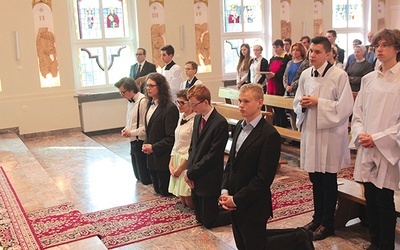 Uroczystość odbyła się w seminaryjnej kaplicy.