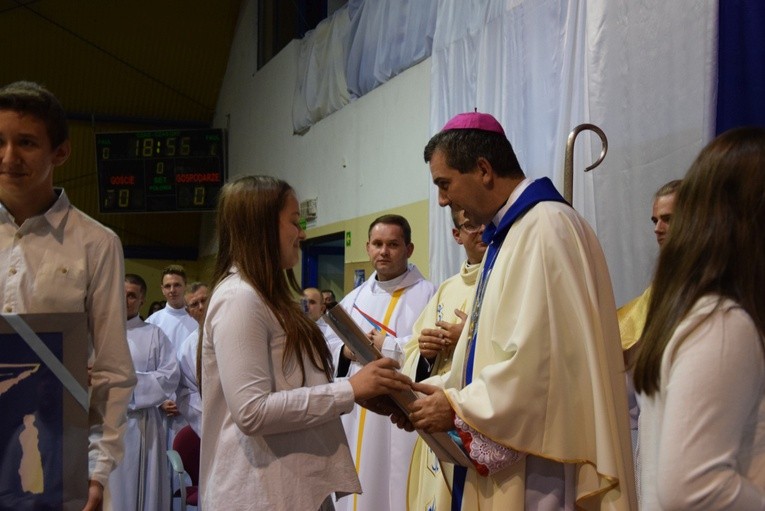 Powitanie ikony MB Częstochowskiej na Sójczym Wzgórzu