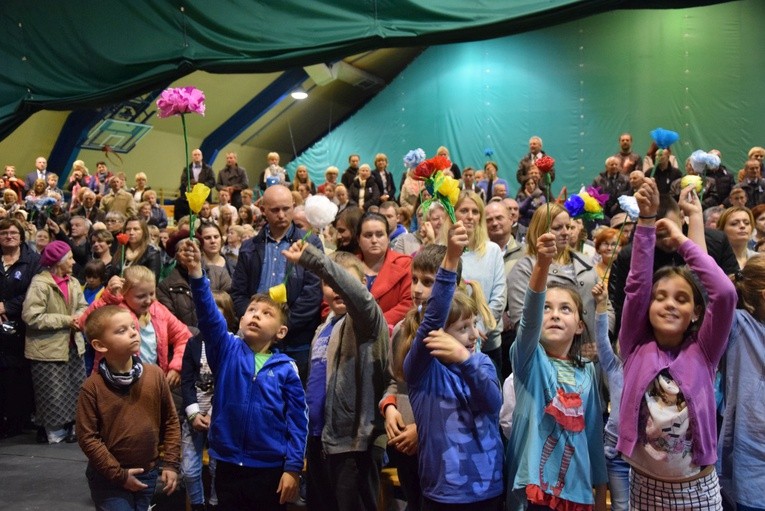 Powitanie ikony MB Częstochowskiej na Sójczym Wzgórzu