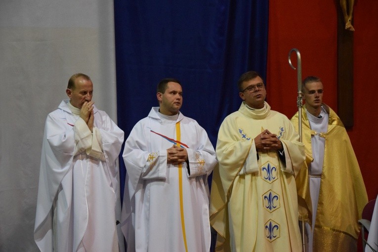 Powitanie ikony MB Częstochowskiej na Sójczym Wzgórzu