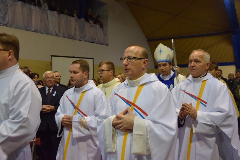 Powitanie ikony MB Częstochowskiej na Sójczym Wzgórzu