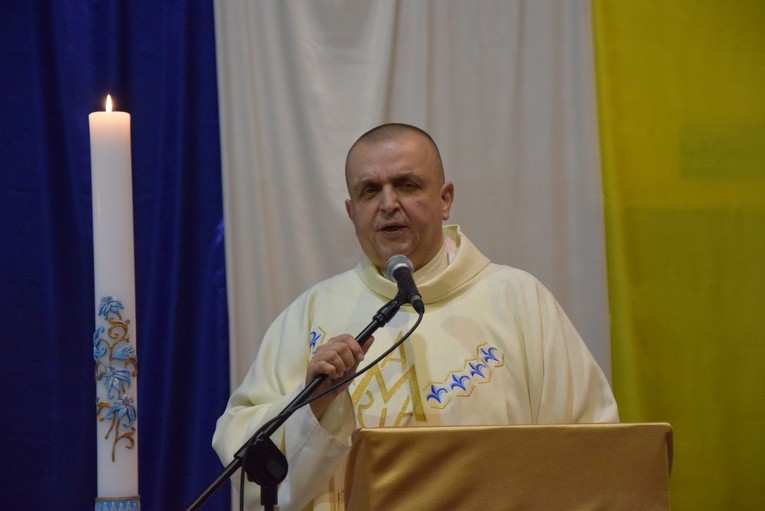 Powitanie ikony MB Częstochowskiej na Sójczym Wzgórzu