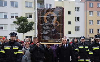 Powitanie ikony MB Częstochowskiej na Sójczym Wzgórzu