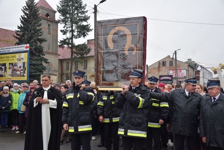 Powitanie ikony MB Częstochowskiej na Sójczym Wzgórzu