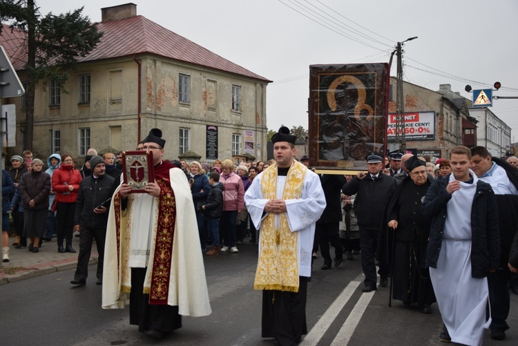 Powitanie ikony MB Częstochowskiej na Sójczym Wzgórzu