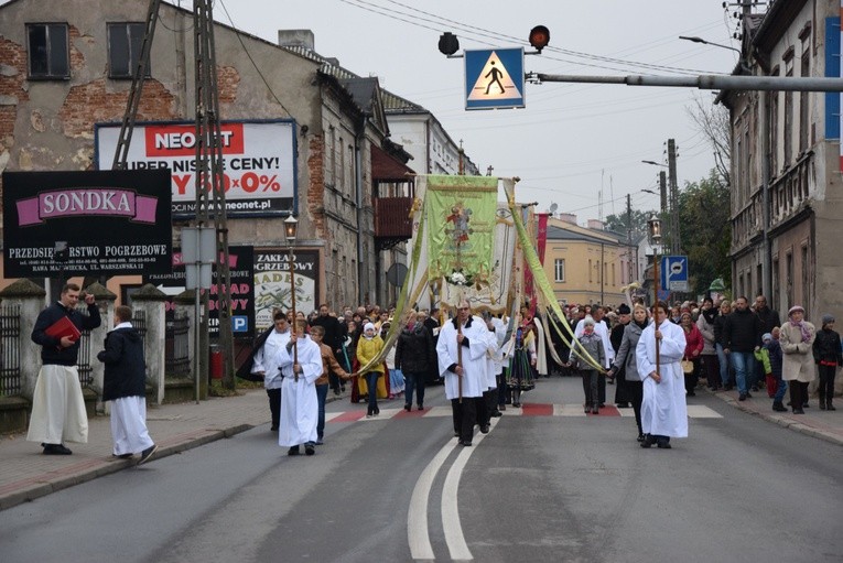 Powitanie ikony MB Częstochowskiej na Sójczym Wzgórzu