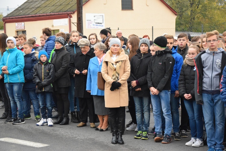 Powitanie ikony MB Częstochowskiej na Sójczym Wzgórzu