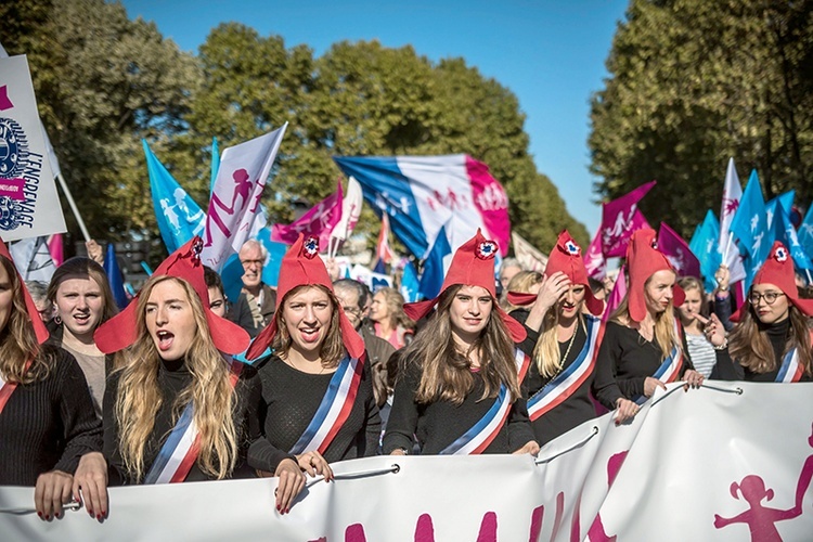 Manifestacja pokazała, że we Francji ciągle silny jest ruch sprzeciwu zapoczątkowany 3 lata temu.