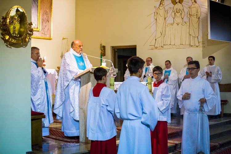 Nabożeństwo fatimskie w Woli Rzędzińskiej